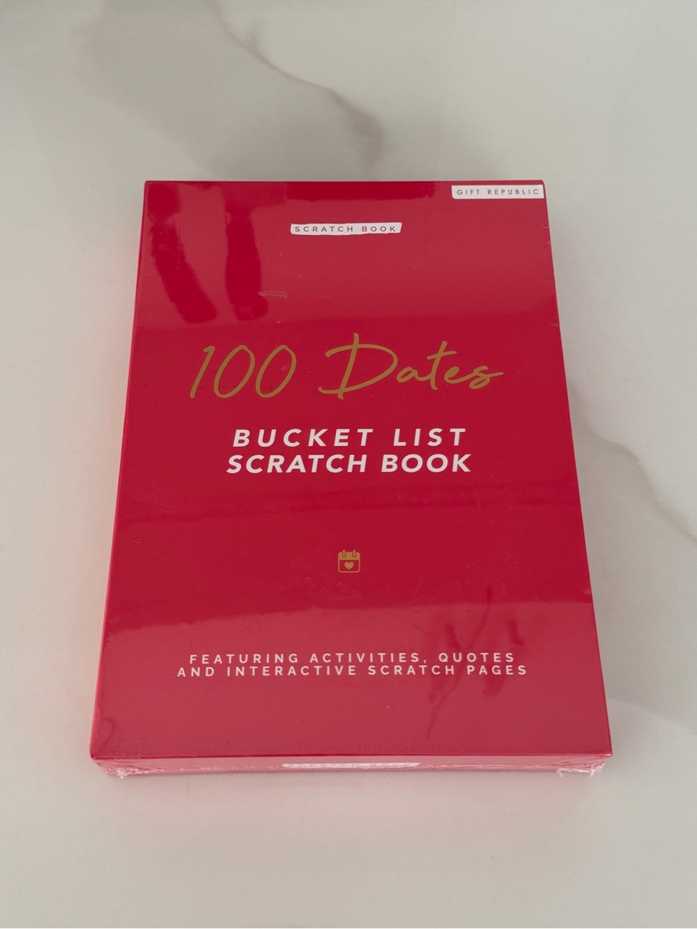 100 Dates Scratch Bucket List Book